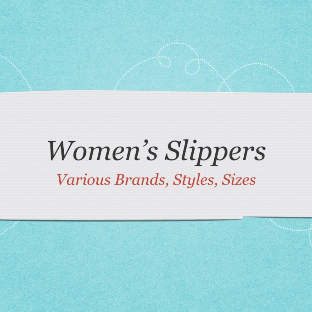 Women's Slippers New in Box